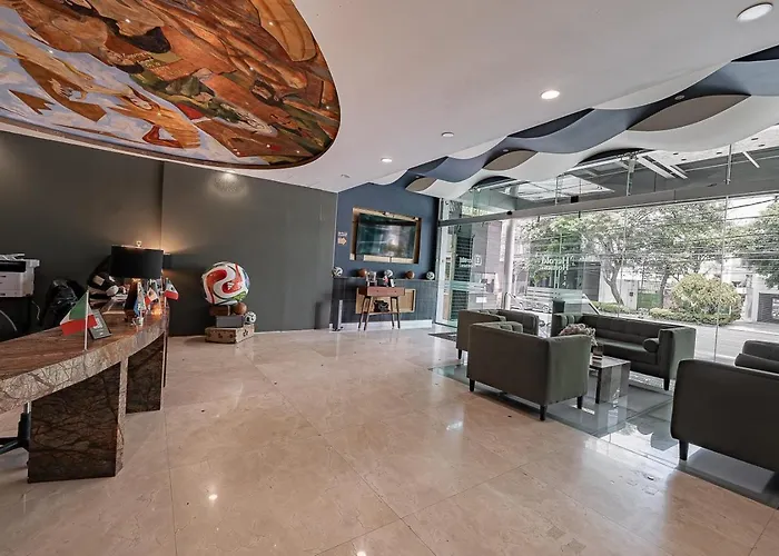 Skyline Loft - Modern Comfort, Stunning Views Apartamento México DF